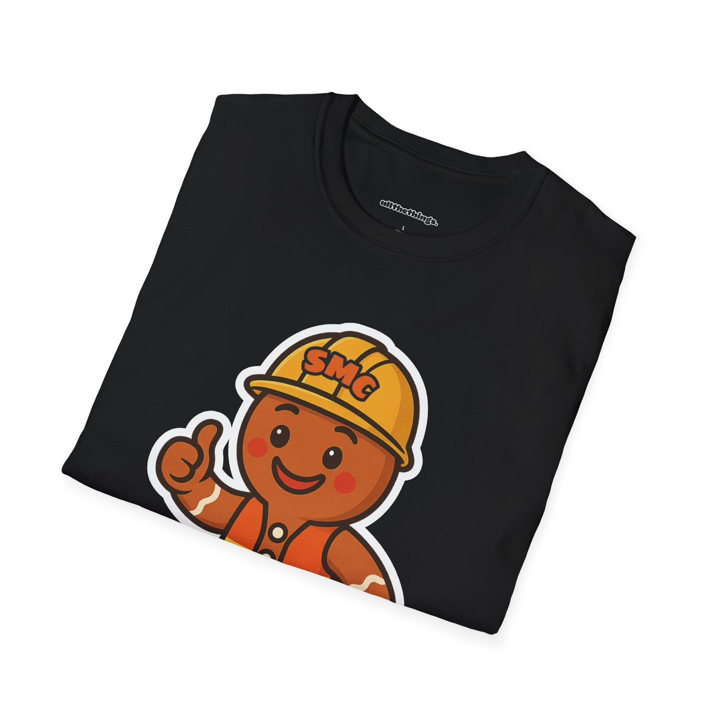 Gingerbread Safety Meeting T-Shirt, Cute Holiday Shirt, Unisex Christmas Gift, Safety Club Tee, Fun Baking Apparel