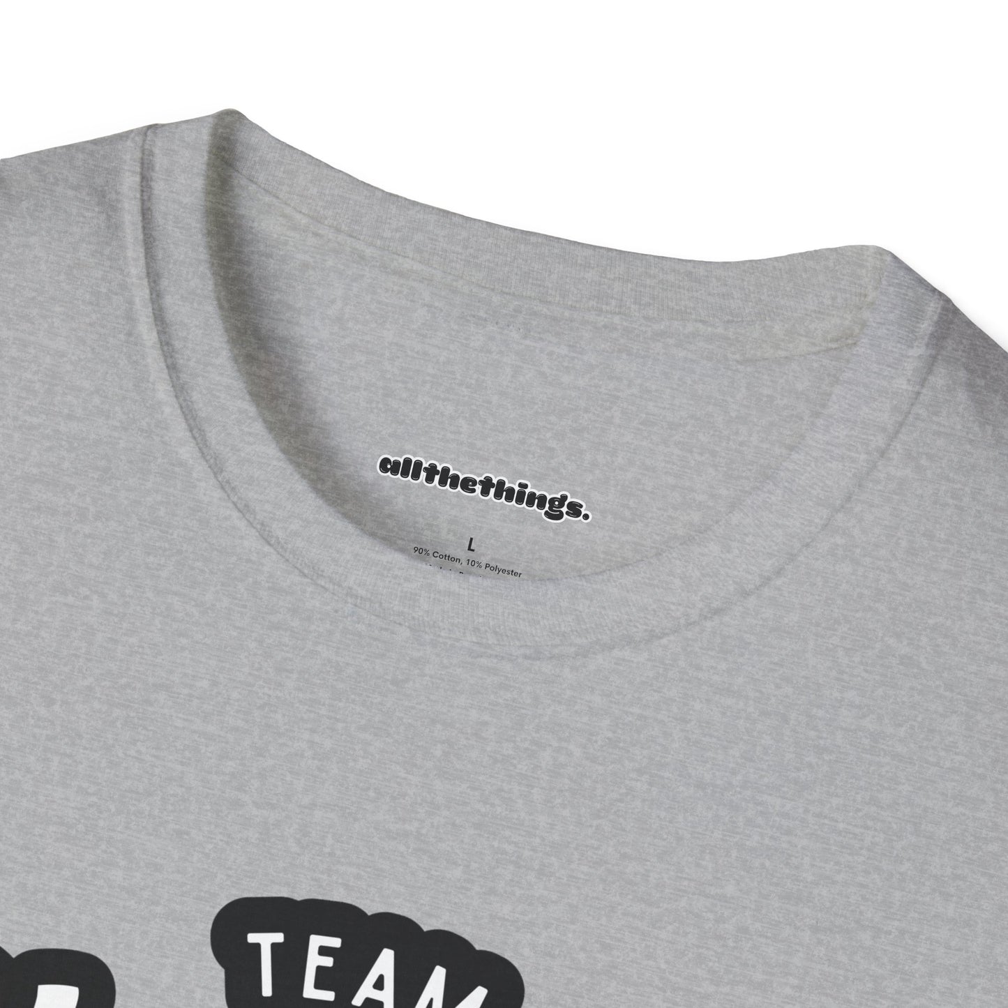 Unisex Softstyle T-Shirt with 'Team Blessings' Design, Casual Gift, Inspirational Wear, Perfect for Celebrations, Everyday Comfort