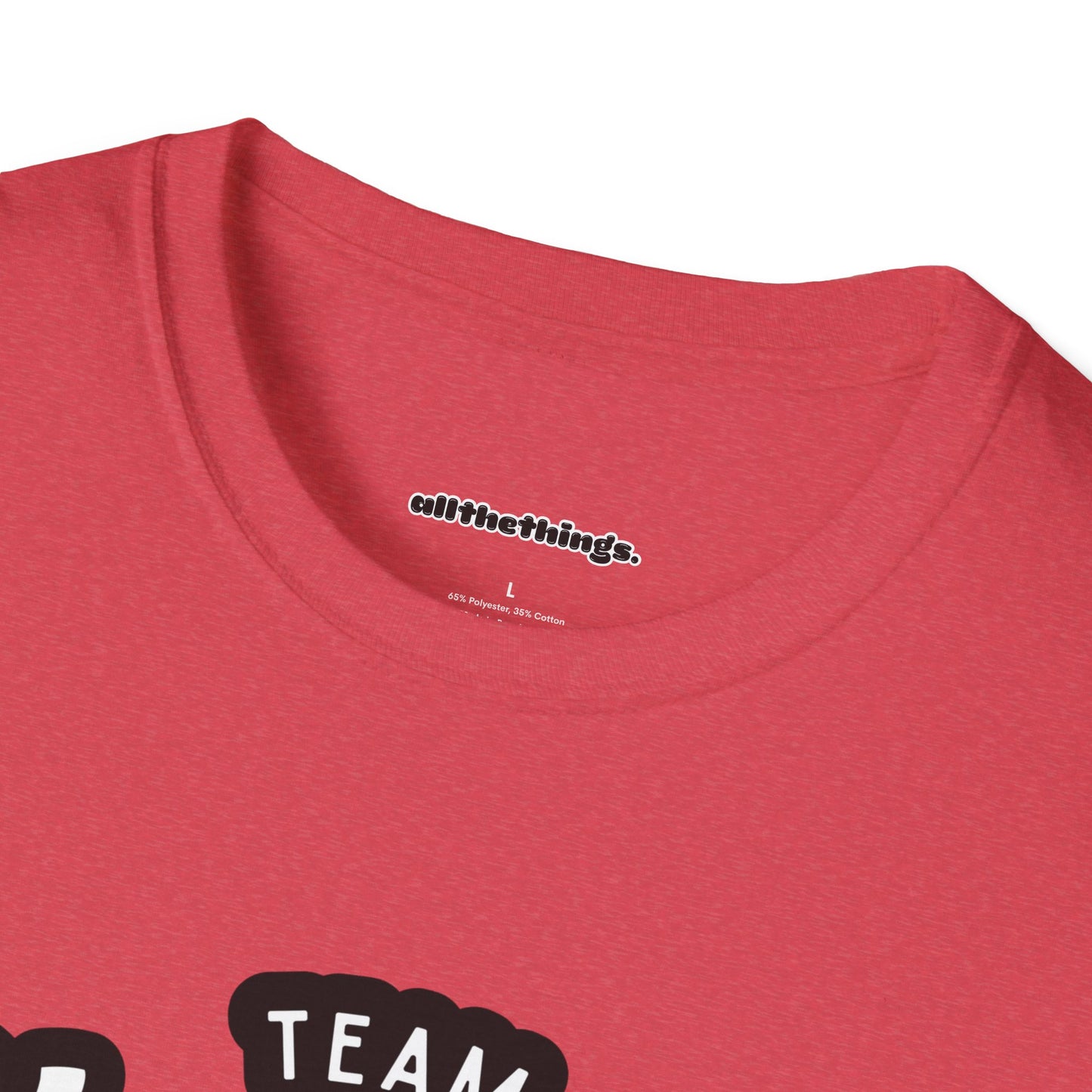 Unisex Softstyle T-Shirt with 'Team Blessings' Design, Casual Gift, Inspirational Wear, Perfect for Celebrations, Everyday Comfort