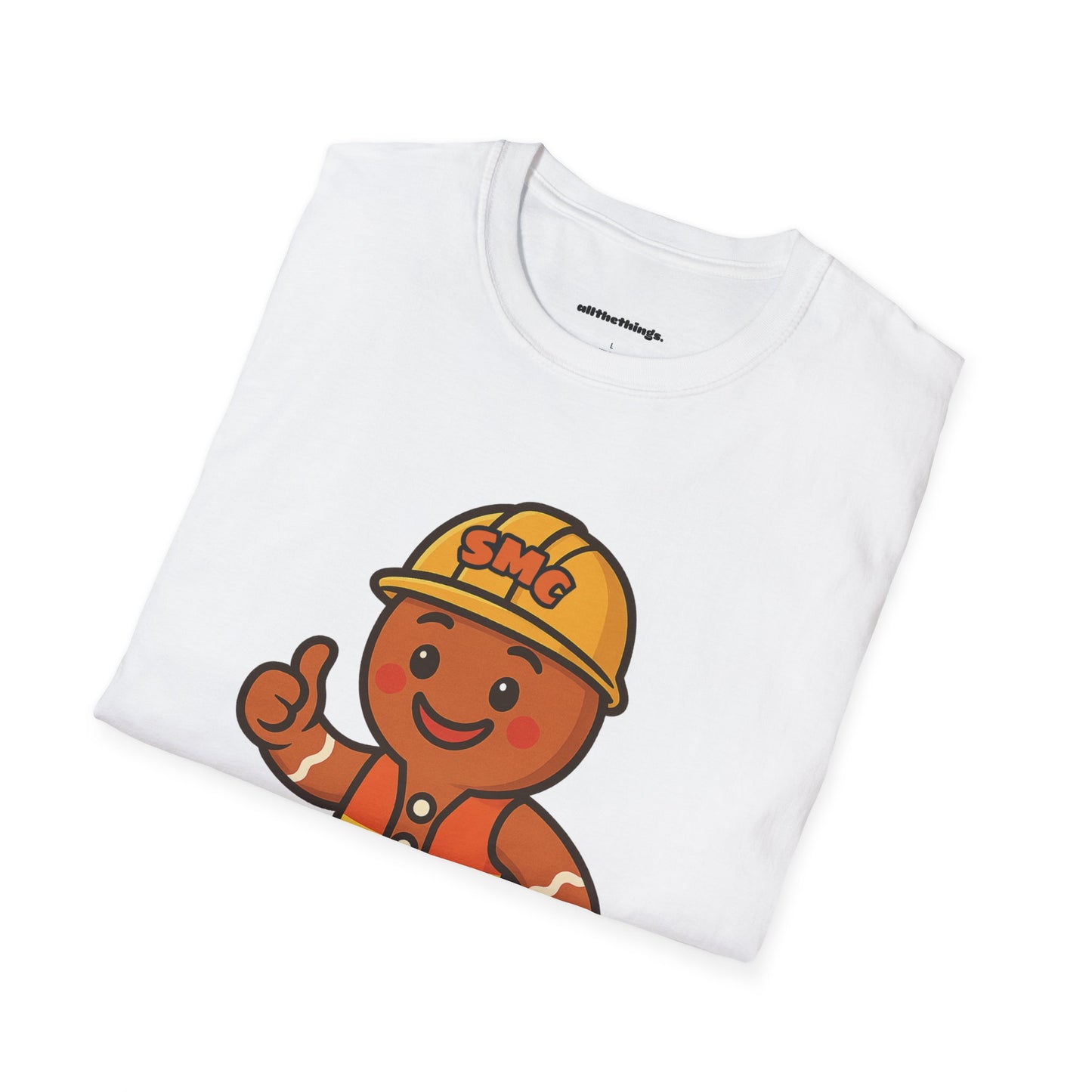 Gingerbread Safety Meeting T-Shirt, Cute Holiday Shirt, Unisex Christmas Gift, Safety Club Tee, Fun Baking Apparel