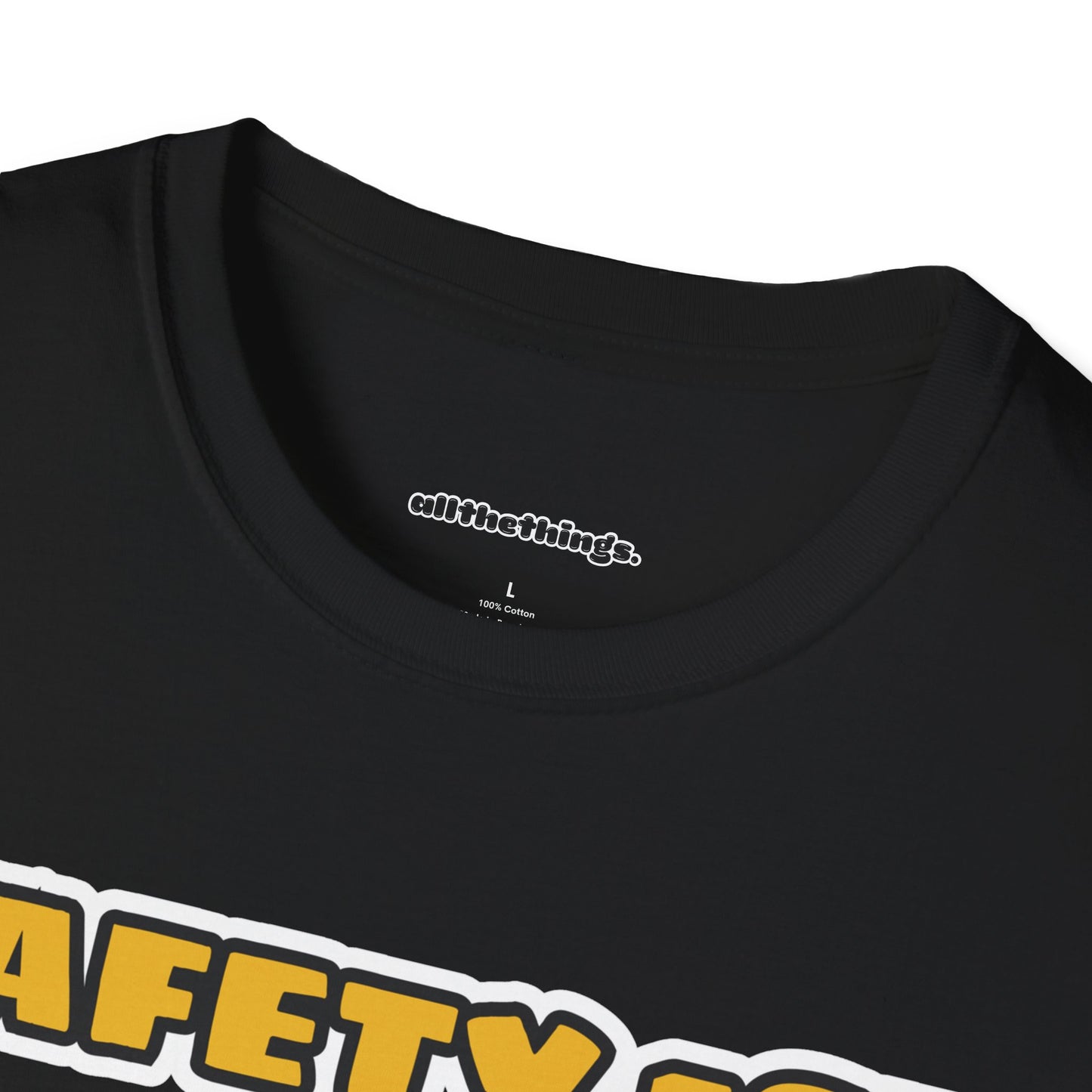 Cute Safety First Animal T-Shirt, Safety Tee, Animal Construction Shirt, Unisex Fun Shirt, Gift for Safety Enthusiasts