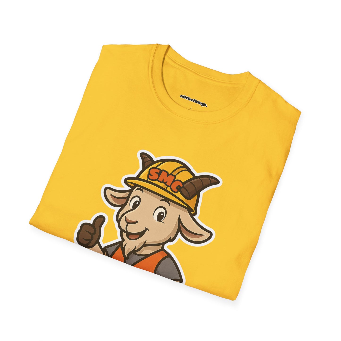 Safety Meeting Club T-Shirt, Fun Work Tee, Goat Safety Shirt, Unique Graphic Tee, Unisex Casual Wear