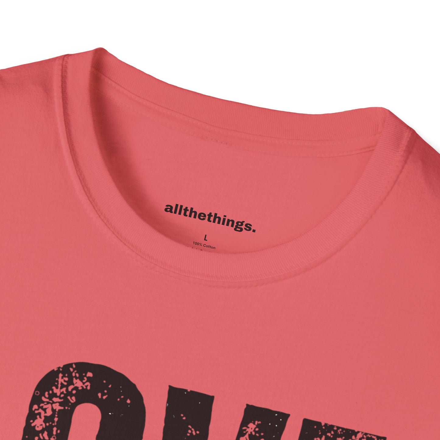Unisex Softstyle T-Shirt - 'Love Your Self' Graphic Tee, Self-Love Shirt, Casual Wear, Gift for Her, Motivational Apparel