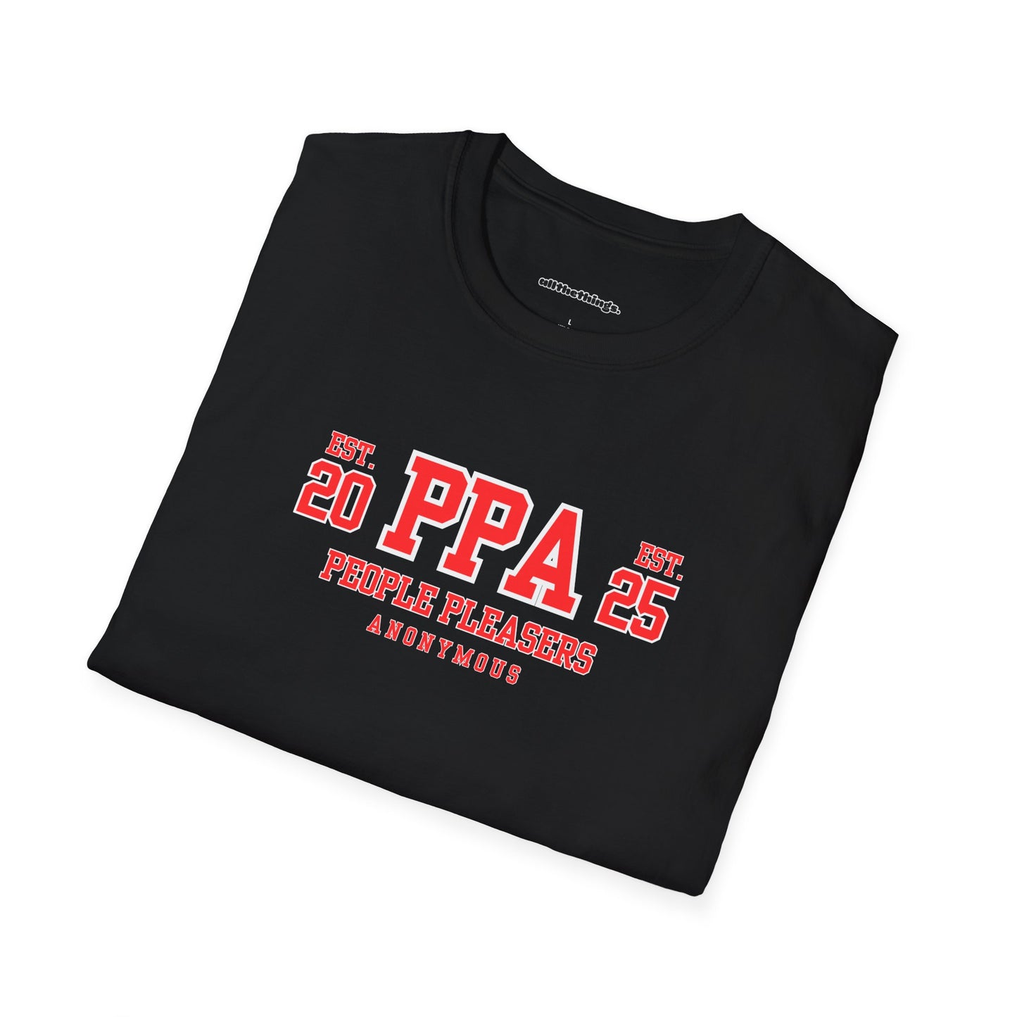 Unisex Softstyle T-Shirt, Casual Tee for Everyday Wear, Perfect for Gifts, People Pleasers Design, Ideal for Parties and Celebrations