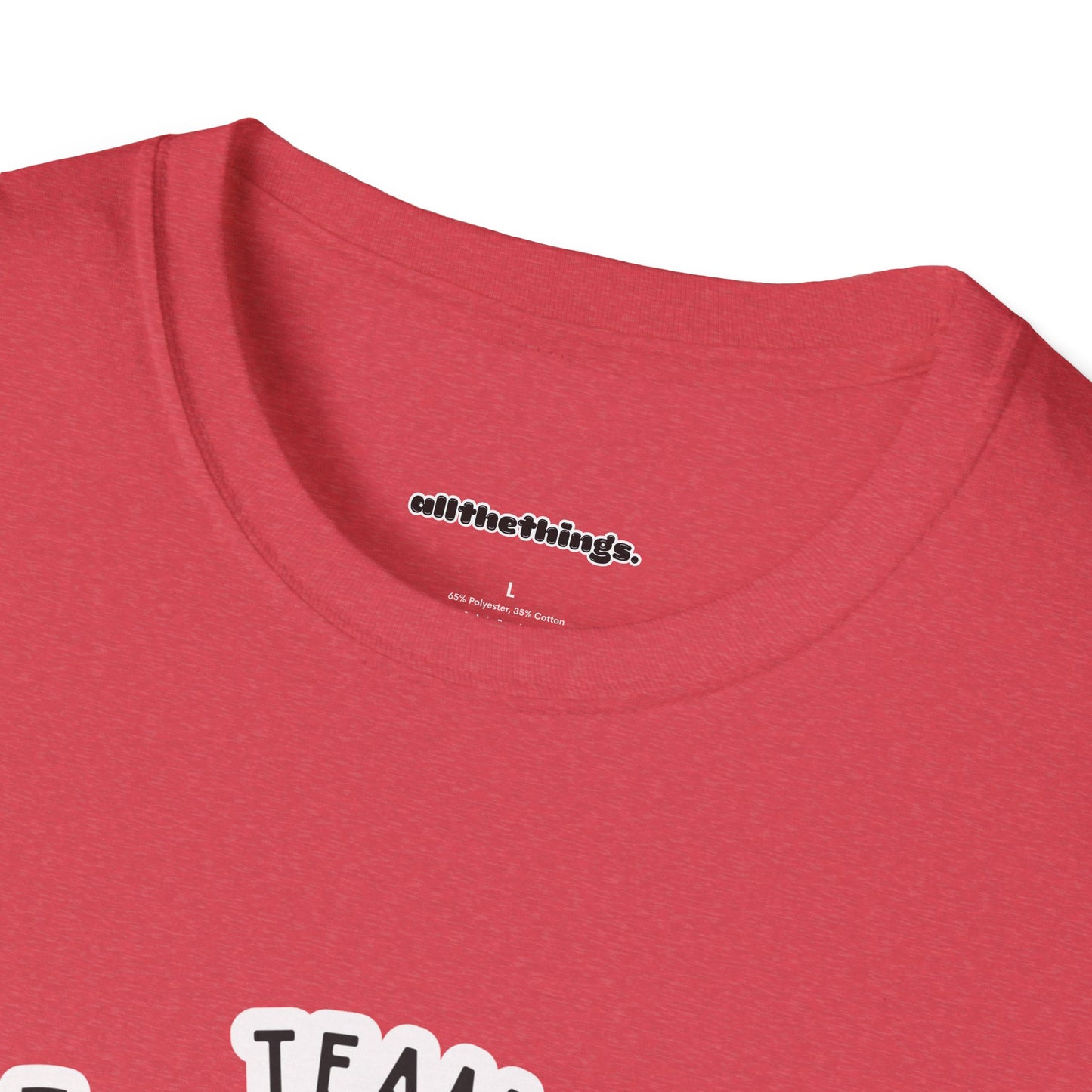 Unisex Softstyle T-Shirt - Team Blessings, Inspirational Gift, Casual Wear, Family Reunion, Unique Fashion Statement