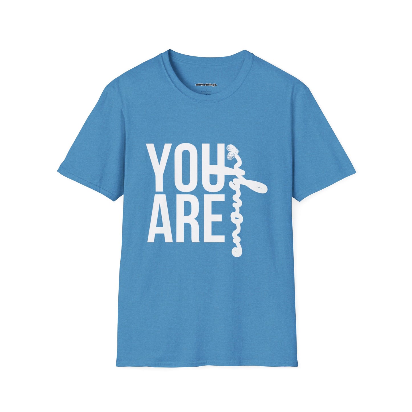 Positive Vibes Unisex Softstyle T-Shirt, Inspirational Tee, Motivational Gift, Casual Wear, Everyday Comfort, Uplifting Apparel