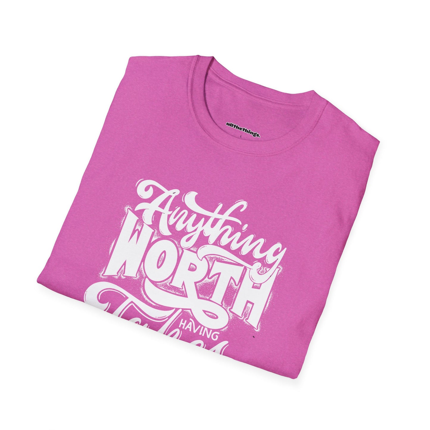 Inspirational Quote T-Shirt - Perfect for Motivational Gifts, Casual Wear, Birthdays, Encouragement, Friends & Family