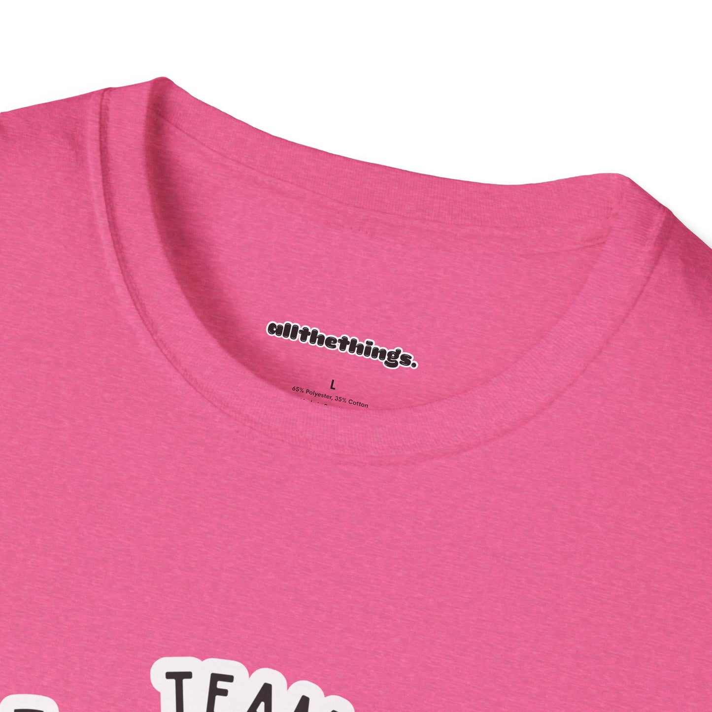 Unisex Softstyle T-Shirt - Team Blessings, Inspirational Gift, Casual Wear, Family Reunion, Unique Fashion Statement