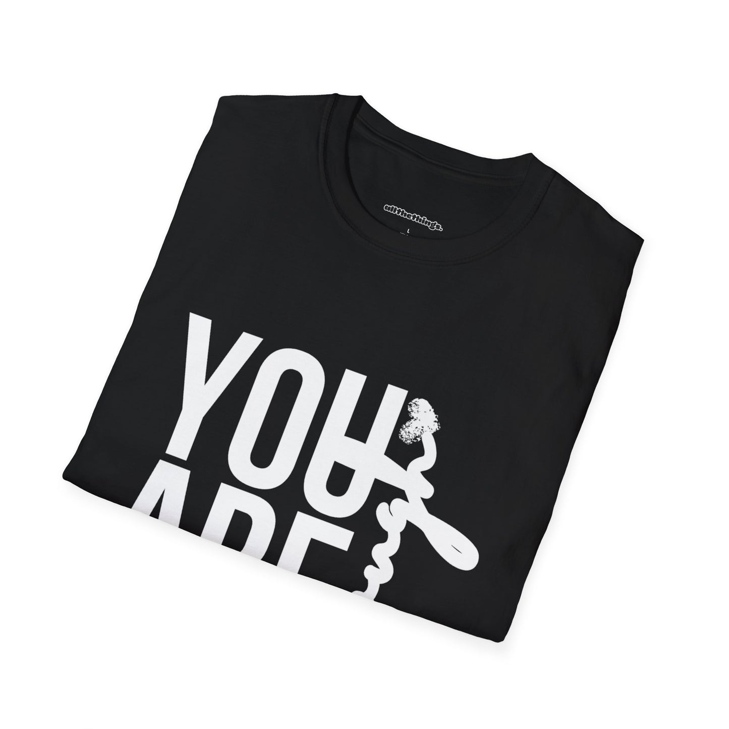 Positive Vibes Unisex Softstyle T-Shirt, Inspirational Tee, Motivational Gift, Casual Wear, Everyday Comfort, Uplifting Apparel