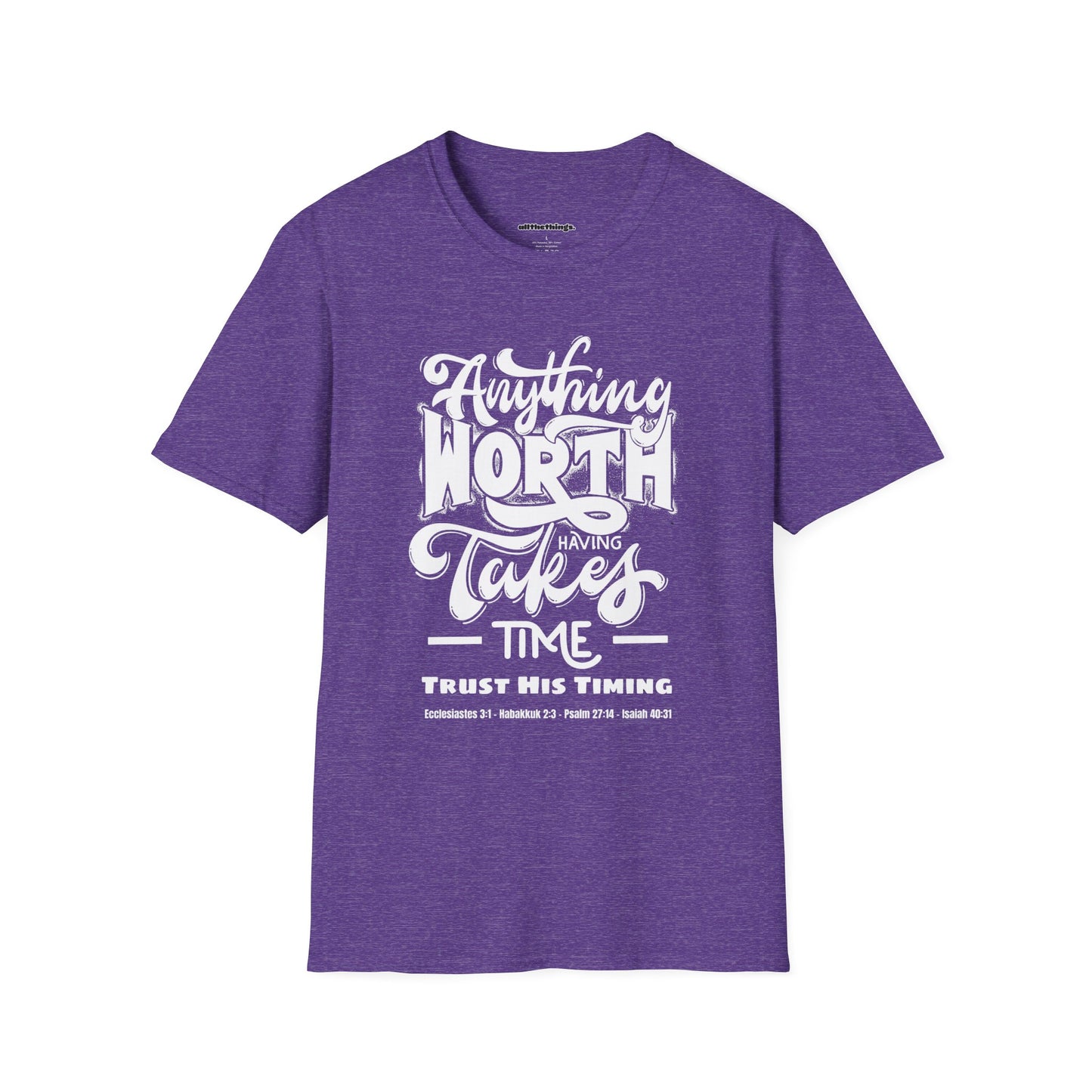 Inspirational Quote T-Shirt - Perfect for Motivational Gifts, Casual Wear, Birthdays, Encouragement, Friends & Family