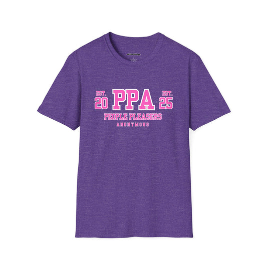 Personalized PPA Unisex Softstyle T-Shirt, Casual Wear, Birthday Gift, Friendship Apparel, Comfortable Tee, Everyday Style