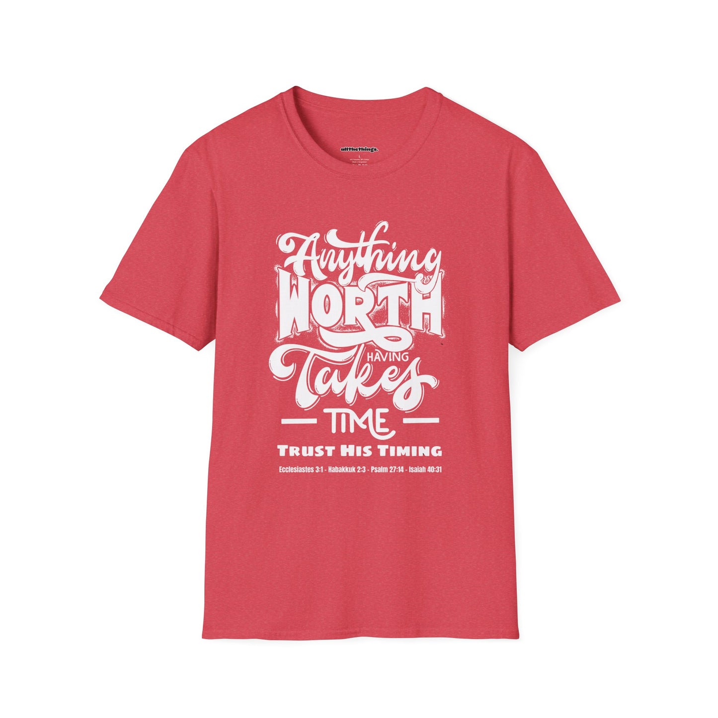 Inspirational Quote T-Shirt - Perfect for Motivational Gifts, Casual Wear, Birthdays, Encouragement, Friends & Family
