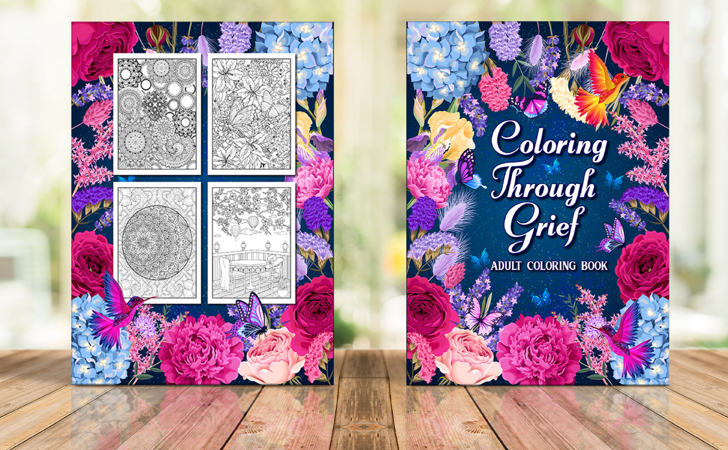Adult Coloring Book ~ Coloring Through Grief