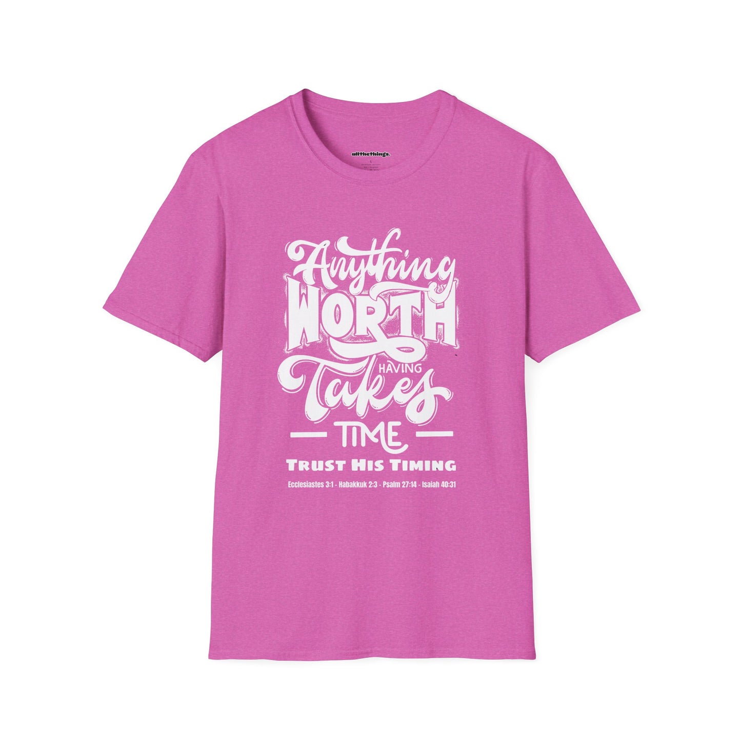 Inspirational Quote T-Shirt - Perfect for Motivational Gifts, Casual Wear, Birthdays, Encouragement, Friends & Family