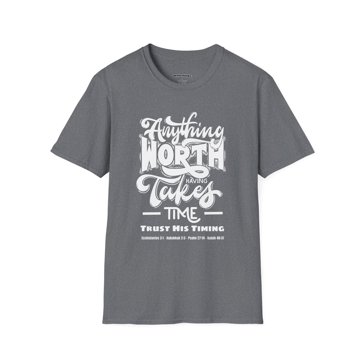 Inspirational Quote T-Shirt - Perfect for Motivational Gifts, Casual Wear, Birthdays, Encouragement, Friends & Family